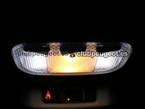 308 Interior con leds Club Peugeot Espa a